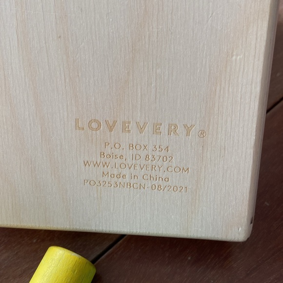 Lovevery Wooden Peg Drop Puzzle Toy - Picture 6 of 9